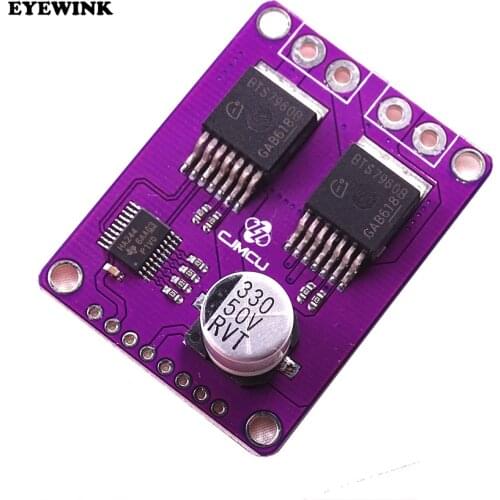 BTS7960 43A H-bridge High-power Motor Driver module/ diy smart car Current diagnostic