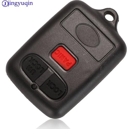 Jingyuqin 3 Buttons Remote Key Shell Case For BYD F3 F3R Fob Replacement Keyless Entry Transmitter Control Car Key Blanks Case