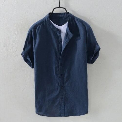 Coqincy Men's Cotton Shirts