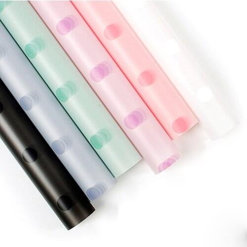 Florist bouquet Packaging Paper Supplies Waterproof Christmas Gift Packing Craft Material Birthday Party Decoration 60*60cm 20pc