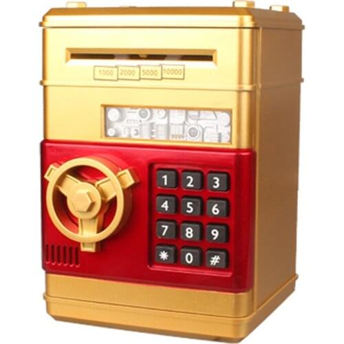 Electronic Piggy Bank Safe Box Money Boxes For Children Digital Coins Cash Saving Safe Deposit Mini ATM Machine Kid Xmas Gifts