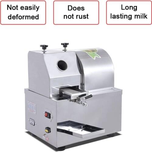 Commercial Sugar cane juicer Automatic Desktop Electric Battery Stainless steel Sugarcane Juicer Press Machine Juicer Extractor
