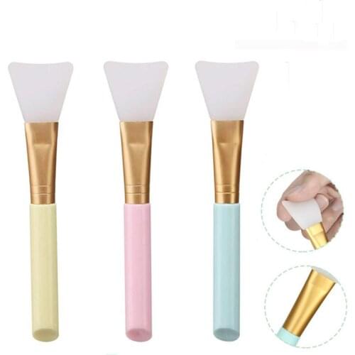 1PC Soft Mask Mud Brush Facial Ultra-fine Hair Shape 3D Natural Contour Scrub Professional Women Skin Care Treatment Silicone