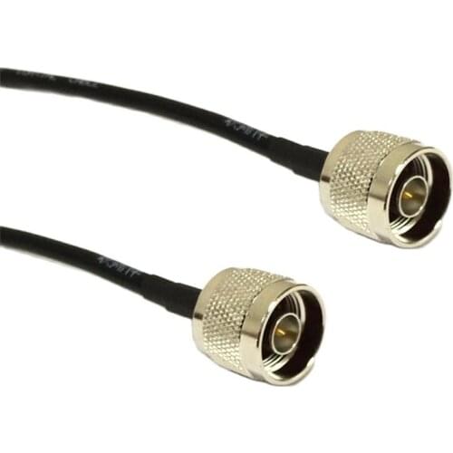 N Male Plug To N type Male Pigtail Cable RG58 50cm/100cm Wholesale For Wifi Router Antenna