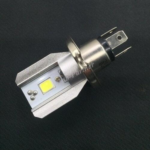 2016 New H4 Led Hi/Lo Beam in Car Light Source 8W 12V 6000K Motorcycle Headlight Bulbs Moped Scooter Motobike Headlamp