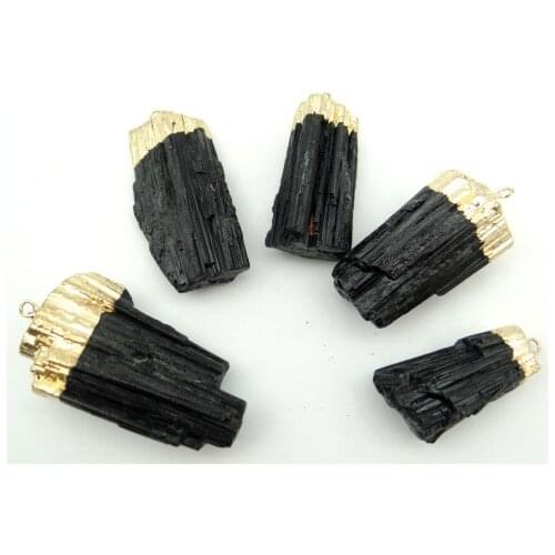 Wholesale Natural stone Quartz Crystal Turquoises tiger eye pendant for diy Jewelry making Necklaces Accessories3pcs A18