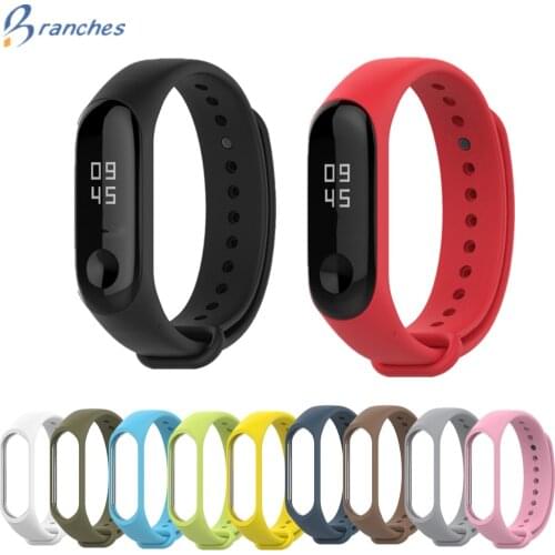 Mi Band 3 Strap bracelet Silicone Wristband xiomi band black Smart miband 4 Band Accessories wrist Strap and for Xiaomi Mi Band3
