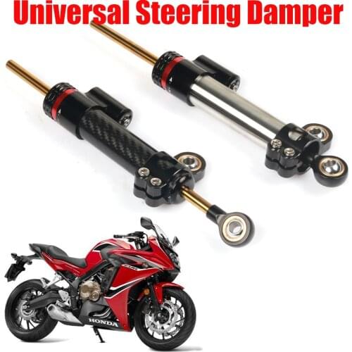 Universal Damper For Motorcycle Stabilizer Steering Damper Accessories For YAMAHA R3 MT-09 HONDA KAWASAKI DUCATI BMW KTM Suzuki