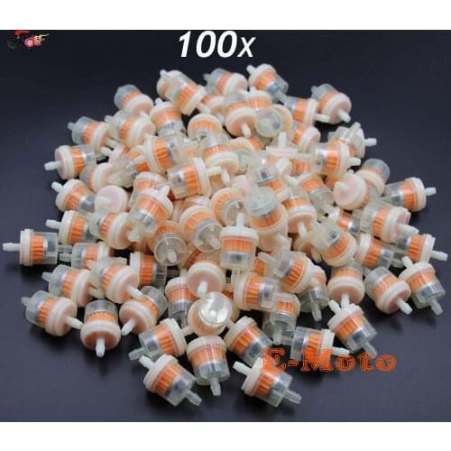 100 x UNIVERSAL FUEL FILTER MAGNET 50 70 90 110 125 150 GY6 2/4 STROKE SCOOTER ATV ROKETA KAZUMA new E-Moto