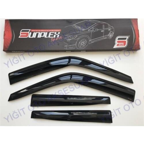 For NISSAN SKYSTAR Rain Wind Deflector Sunshade Curtains Car Windshield Auto Accessory Universal Spilitter Mud Flaps