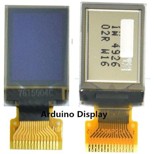 0.71 inch 15PIN SPI White OLED Display Screen SSD1306 Driver IC 48*64
