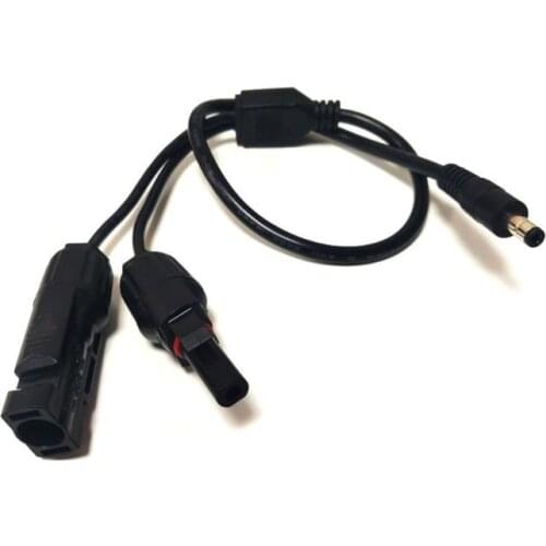 1pc DC5521 Solar Panel Connector Solar Inverter Connector Solar Power Supply DC5.5x2.1mm Plug Adapter Cable 0