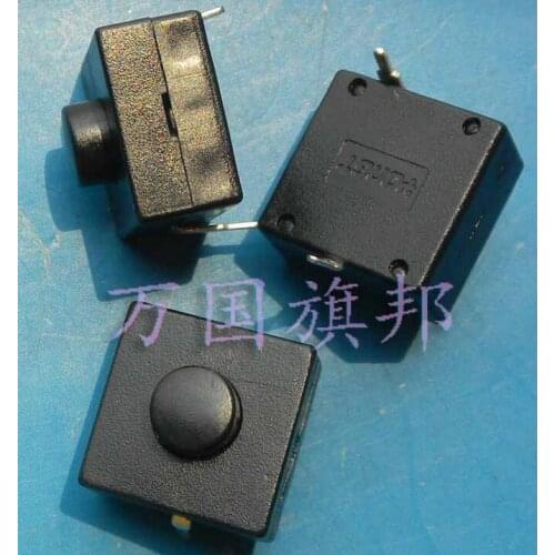 12*12*9mm self-locking push button switch 2P