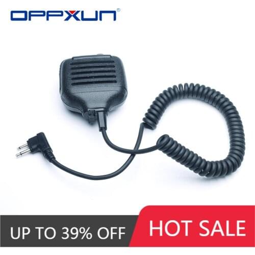 2021 KMC-17 2pins M Plug Microphone Speaker Hand Rree for Motorola gp88s ep450 cp040 gp3188 Hytera tc700 tc620 Etc Walkie Talkie