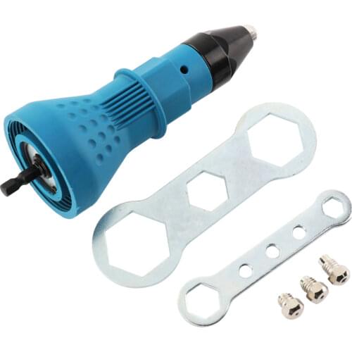 Drill Adaptor Conversion Adapter Riveter Rivet Nozzle Electric For Nut Cordless Insert Tool Woodworking Power tool accessories