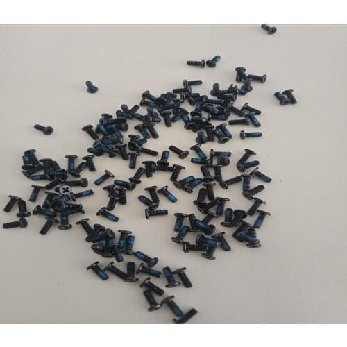 Cross flat head notebook computer clock and rubber plus anti-loose screws M1.6*4 M1.4*4