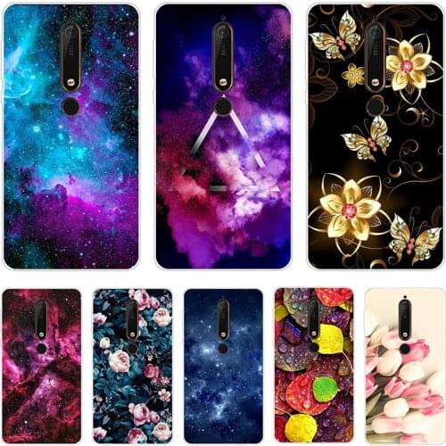 For Nokia 6 2018 Case 5.5 inch Soft Bumper Silicone Case For Nokia 6.1 Cover TA-1043 TA-1045 TA-1054 TA-1050 TA-1068 Phone Case