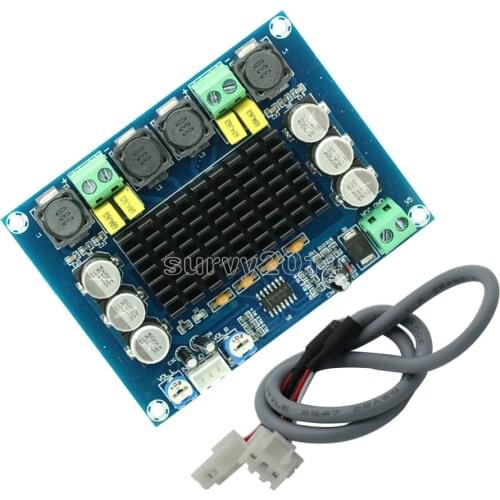 TPA3116D2 Dual-channel Stereo High Power Digital Audio Power Amplifier Board 2*120W XH-M543