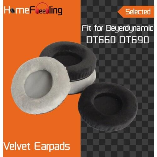 Homefeeling Earpads for Beyerdynamic DT660 DT690 Headphones Earpad Cushions Covers Velvet Ear Pad Replacement
