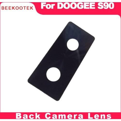 BEEKOOTEK For Doogee S90 Back Camera Lens Fixing Replacement Parts For Doogee S90 Rear Camera Glass Phone Accessories