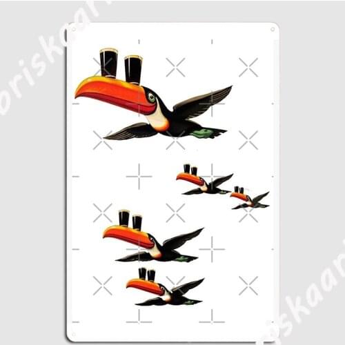Flying Guinness Metal Sign Printing Cinema Living Room Wall Plaque Wall Tin sign Poster