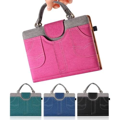 Multifunctional Handbag Sleeve Pouch Business Jeans Folio Stand Case for IPad 10.2 10.5 Mini12345 Pro 11 Ipad Air4