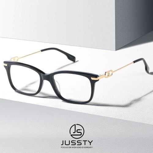 Luxury Brand Acetate Prescription Glasses Men Multifocal Bifocal Progressive Eyeglasses Women Custom Optica Myopia Spectacles