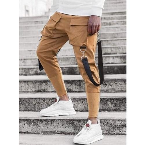 Autumn Hip Hop Men Harem Pants Streetwear Multi-pocket Men Sweatpants Streetwear Jogger Pants Casual Mens Hip Hop Pants M-3XL