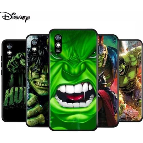 Silicone Cover Marvel Hulk Avengers For Xiaomi Redmi 9 9T 9C 8 7 6 Pro 9AT 9A 8A 7A 6A S2 5 5A 4X GO Phone Case