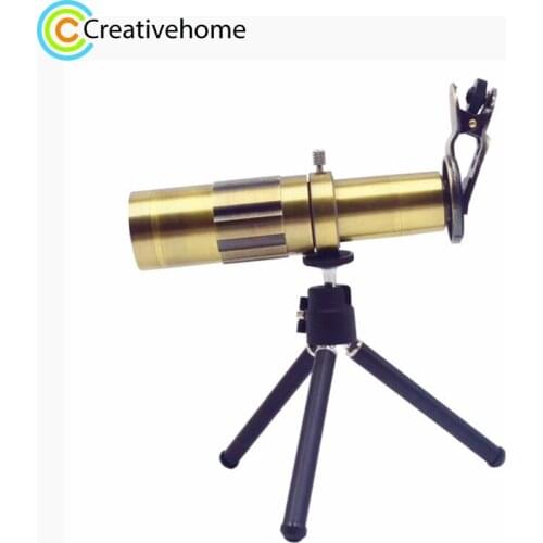 Universal External 20X Camera Lens Phone Lens for Mobile Phone with Tripod