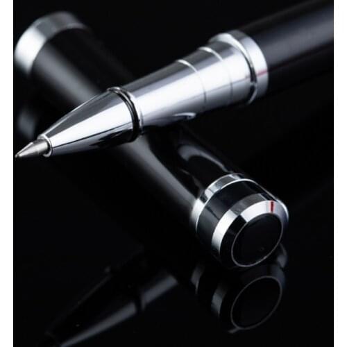 High-quality luxury gift ballpoint pen 0.5mm metal signature blue ink pen school business office stationery supplies