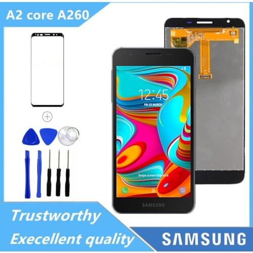 Lcd For Samsung Galaxy A2 Core A2Core A260 Lcd Display Touch Screen Digitizer Assembly For Samsung A260 SM-A260F/DS A260F A260G