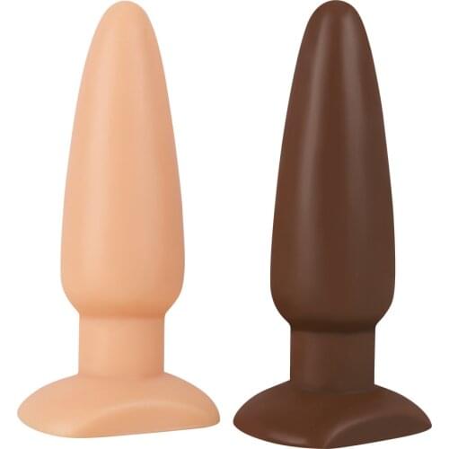 Gold and silver steamed buns mini anus plug butthole SM vagina extension dilator adult sex products