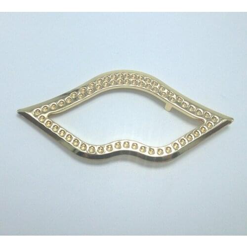 12.5 cm x 5.5 cm Gold purse handles bag handles purse making supplies