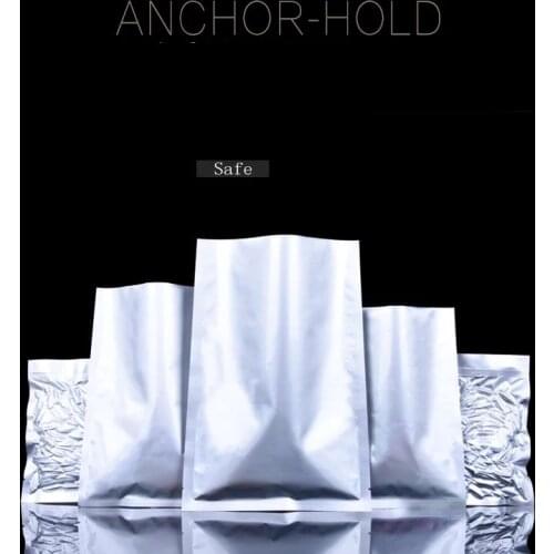 0.2mm Aluminum Foil Hot Seal Top Open Tea Kitchen Bags Vacuum Coffee Storage Plastic Packaging Powder Food grade