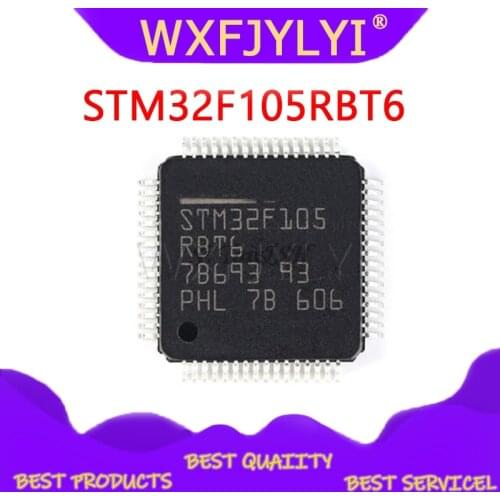 1pcs/lot STM32F105RBT6 STM32F105RB STM32F105 LQFP64