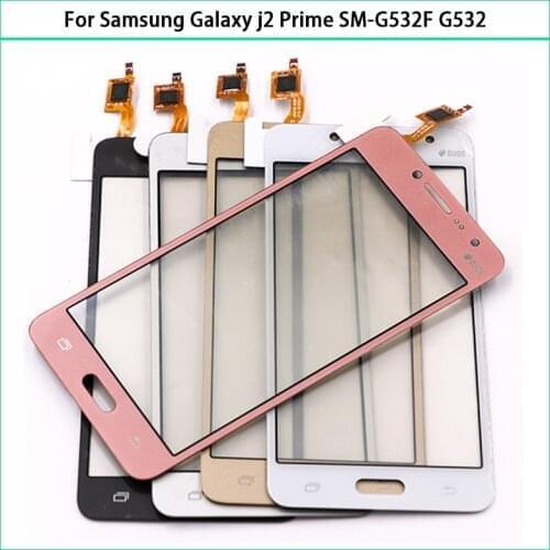 10PCS For Samsung Galaxy j2 Prime SM-G532F G532 G532G G532M Touch Screen Panel Digitizer Sensor Front Glass TouchScreen Replace
