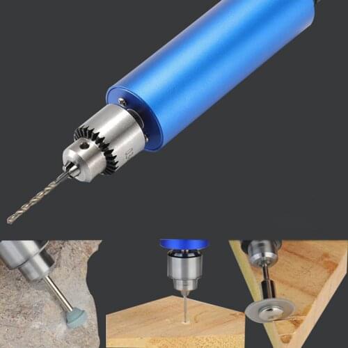 13Pcs/Set Variable Speed 24W Mini Electric Drill Engraving Polishing Machine Rotary Tool Wood Carving Milling Cutter Rasp File