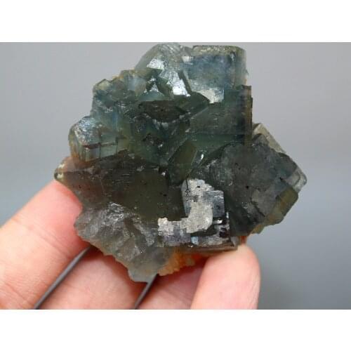 73g Natural blue fluorite Cluster mineral specimens Stones and crystals Healing crystal