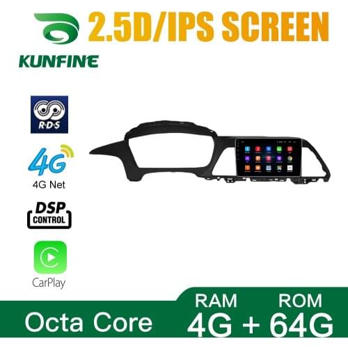 Car Radio For Hyundai Sonata 15-19 Octa Core Android 10.0 Car DVD GPS Navigation Player Deckless Car Stereo Headunit WIFI