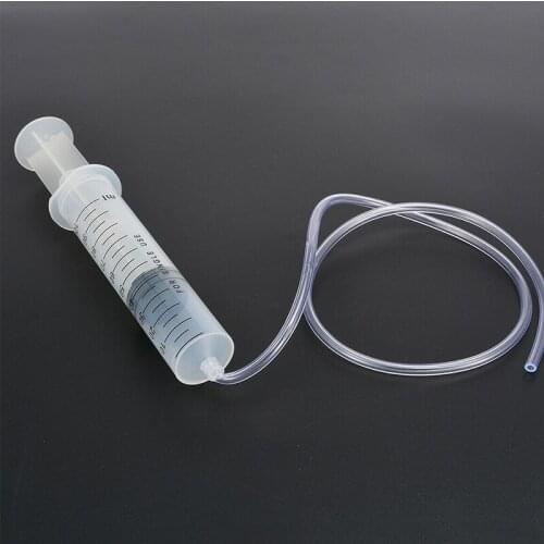 Large 100ml Plastic Syringe With 80cm Transparent Tube Kit For Nutrient Measurement,Plastic Syringe With Tubing For Pumping