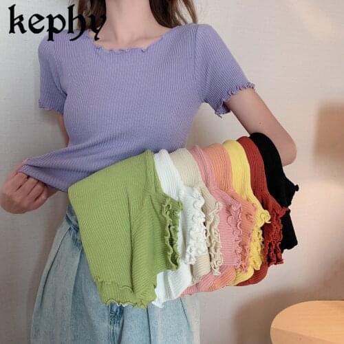 Kephy Women's Cropped T-shirts