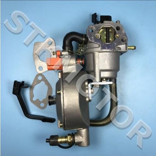 LPG conversion kit 170F GX160 GX200 Carburetor For 170F GX200 160 168F Engine Petrol LIQUEFIELD Dual Fuel