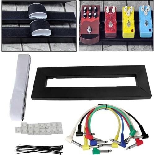 Electric Guitar Effect Pedal Board Cable Kit Musical Instrument Accessories