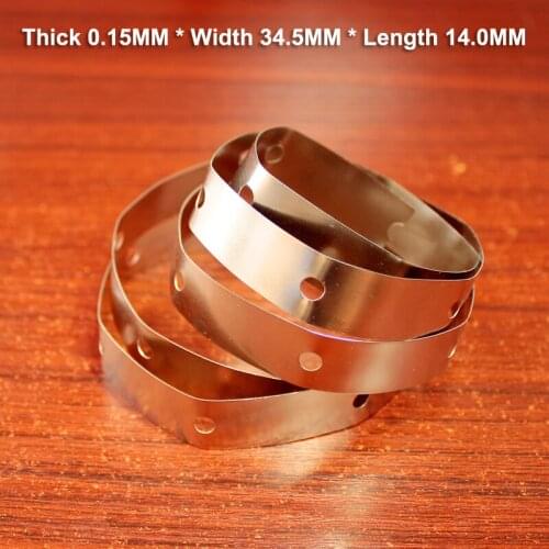 1kg 32650 battery spot welding nickel plate 32700 battery bracket special connection piece punching 0.15MM*34.5MM