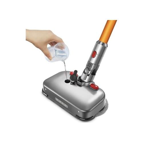 New Electric Wet Dry Mopping Head Mop Pads Water Cup with LED Light for Dyson V7 V8 V10 V11 Replaceable Parts