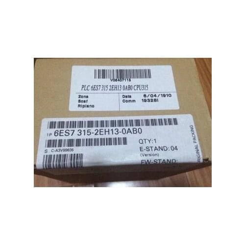 New Original packaging 1 year warranty 6ES7315-2EH13-0AB0{No.24arehouse spot} Immediately sent