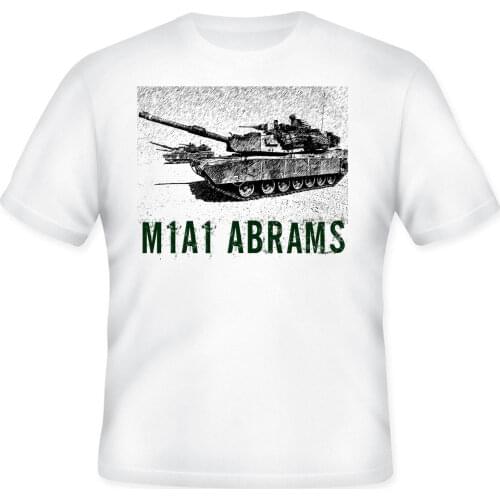 2019 New Summer Cool T-shirt M1A1 USA COMBAT TANK INSPIRED - NEW GRAPHIC TSHIRT - S-M-L-XL-XXL