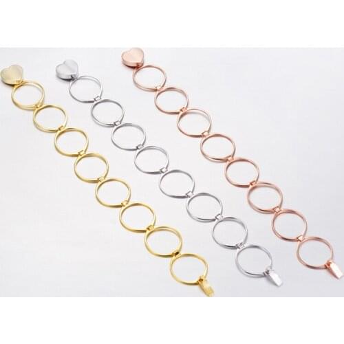 New fashion Folding ring New exotic creative bracelet Love ring Creative holiday gift Sending loved ones to friends