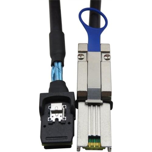 New 1M Mini SAS 26 SFF-8088 to SFF 8087 mini-SAS 36P HD Adapter data Cable Converter 100CM